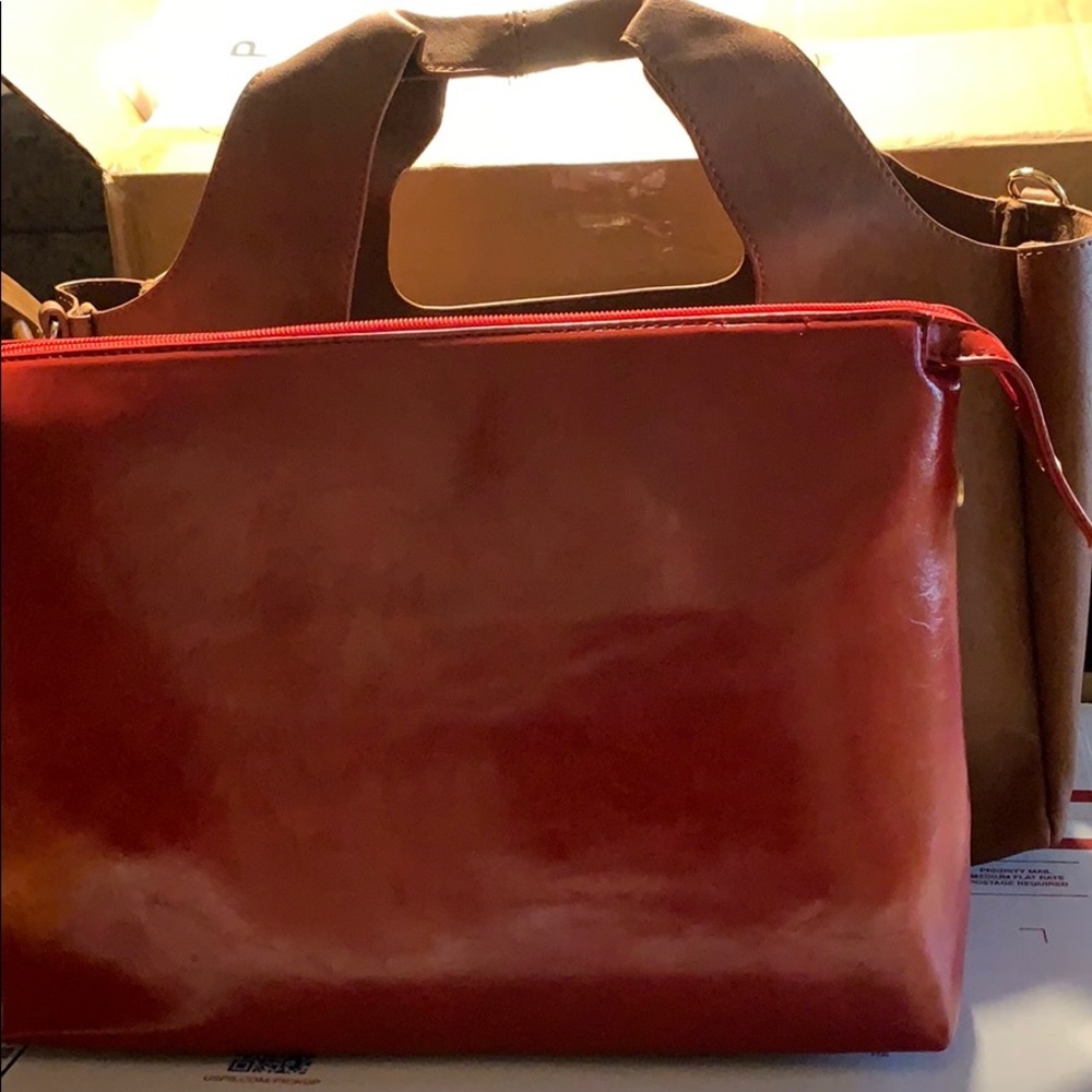 Pink Haley Detachable Bag With Pouch - Picture 6 of 8